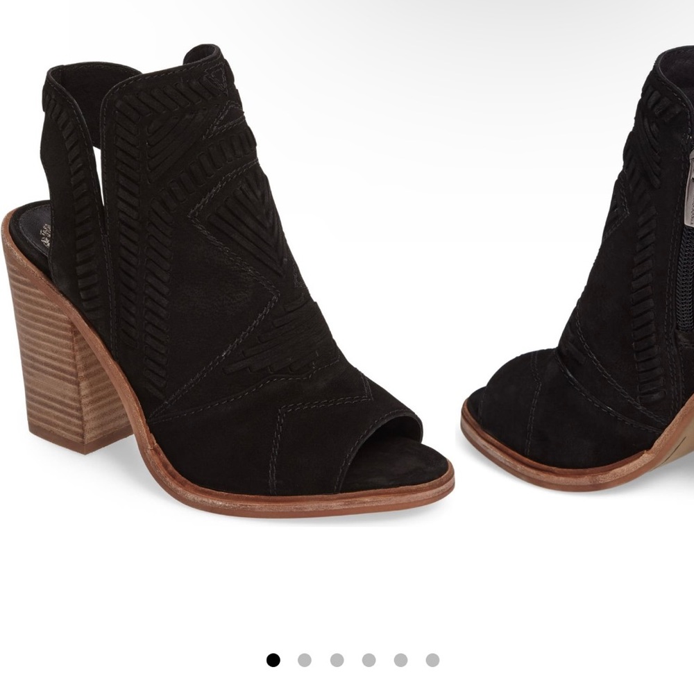 Vince Camuto Karinta Block Heel Bootie - Size 8
